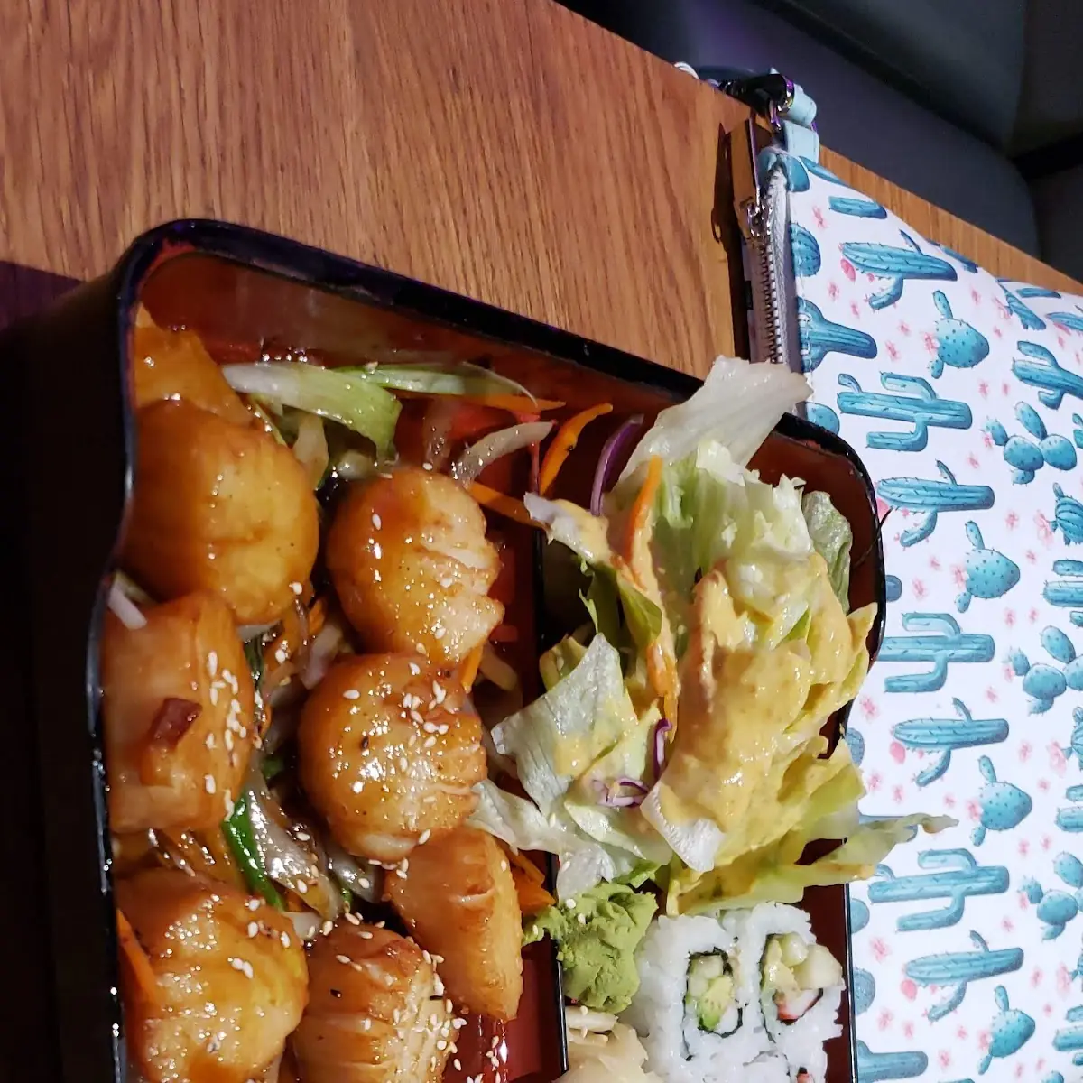 Teriyaki Scallop Bento Box