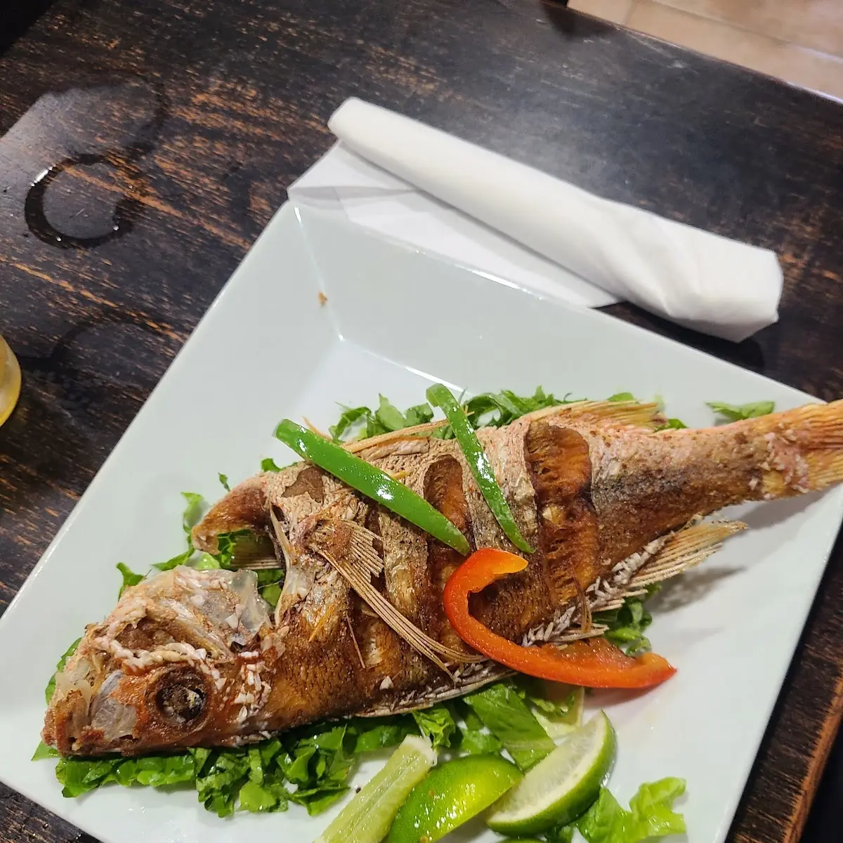 Pargo Frito Fried Red Snapper