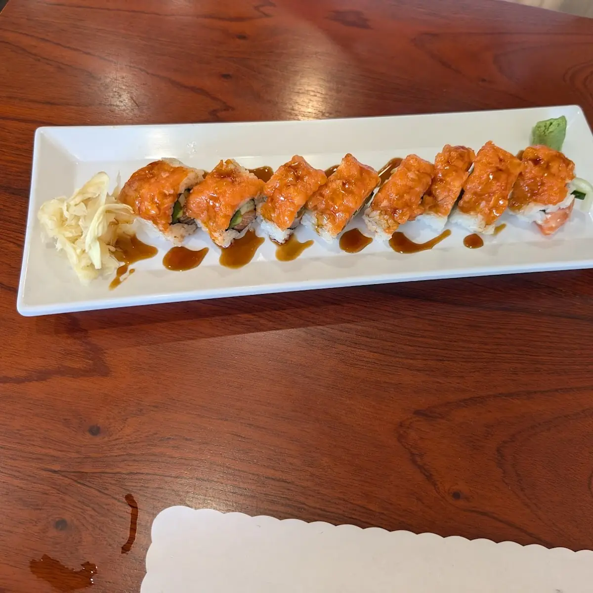 Spicy Salmon Hand Roll