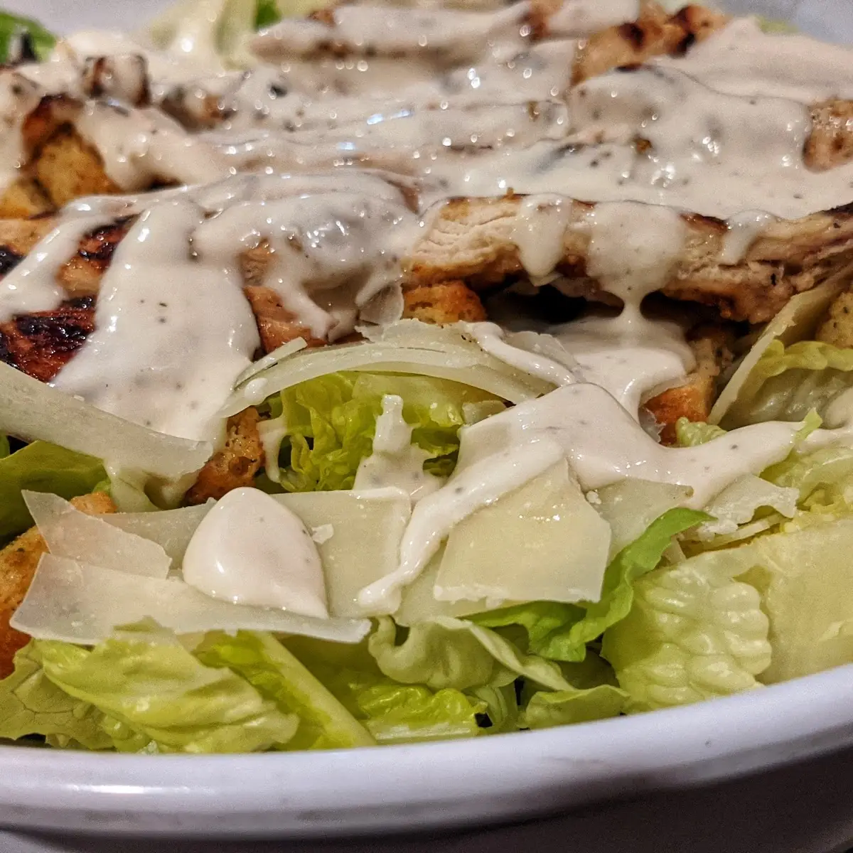 Great Caesar Salad with Chicken