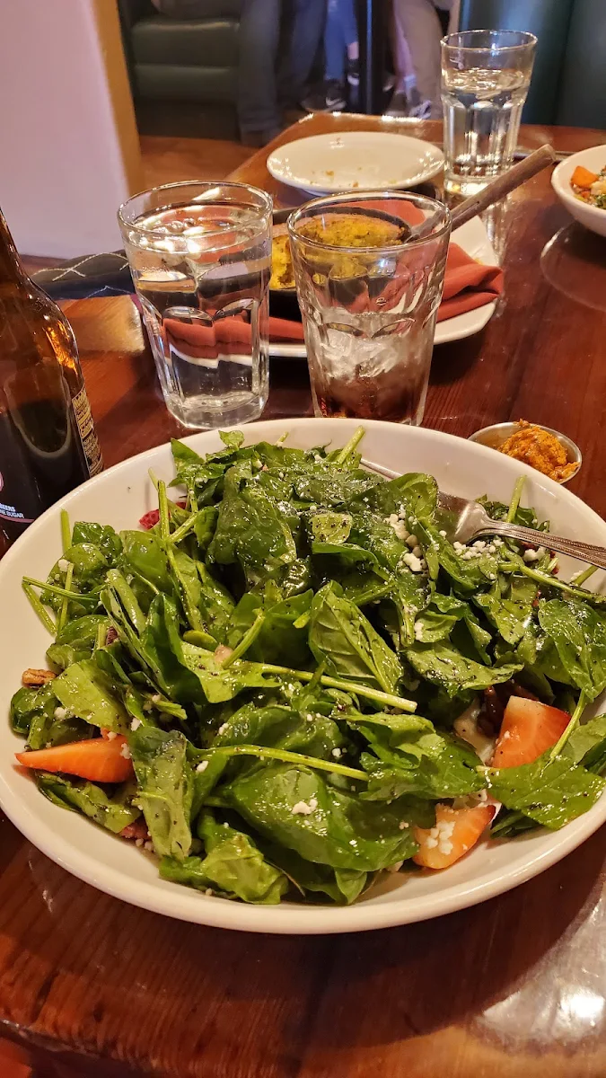 Strawberry Spinach Salad