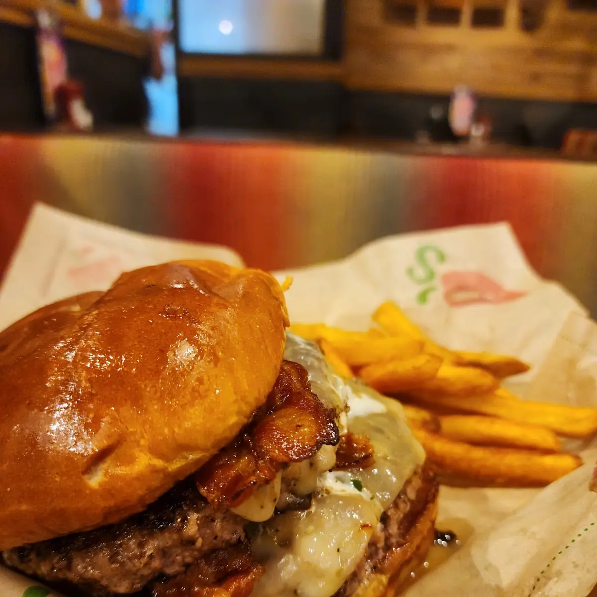Bacon Double Cheeseburger