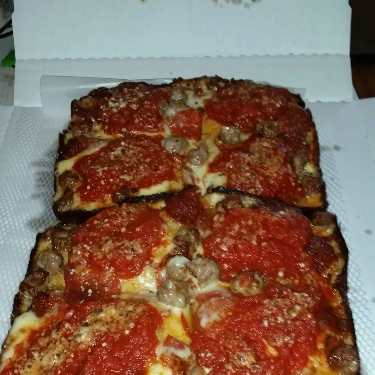Detroit Style Pizza