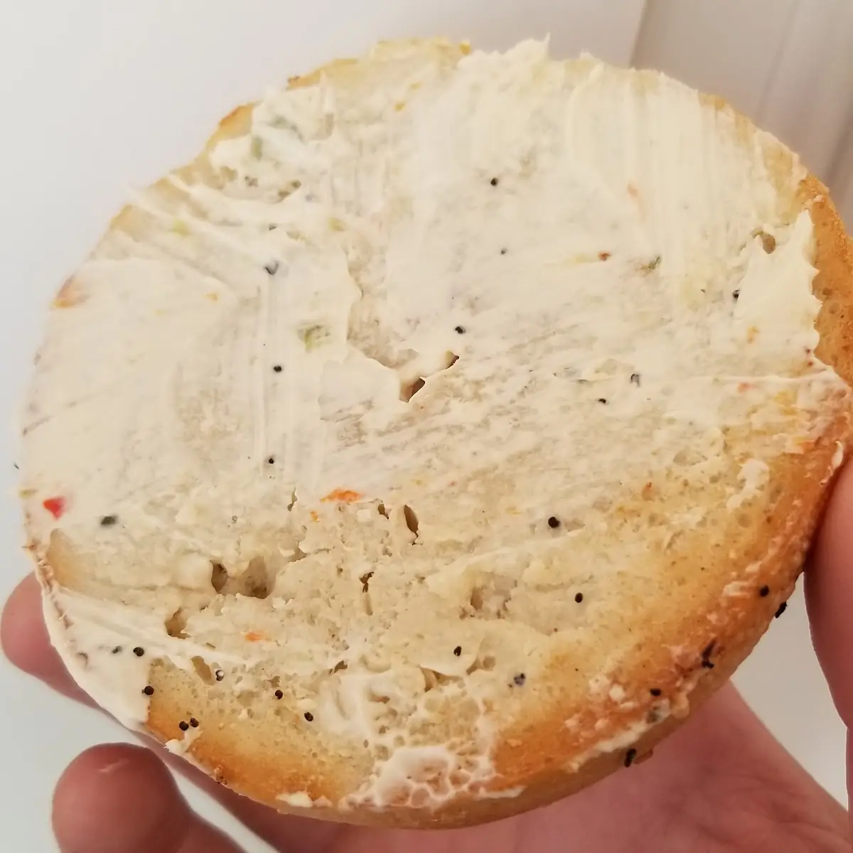 Bagels with Cream Cheese Spread