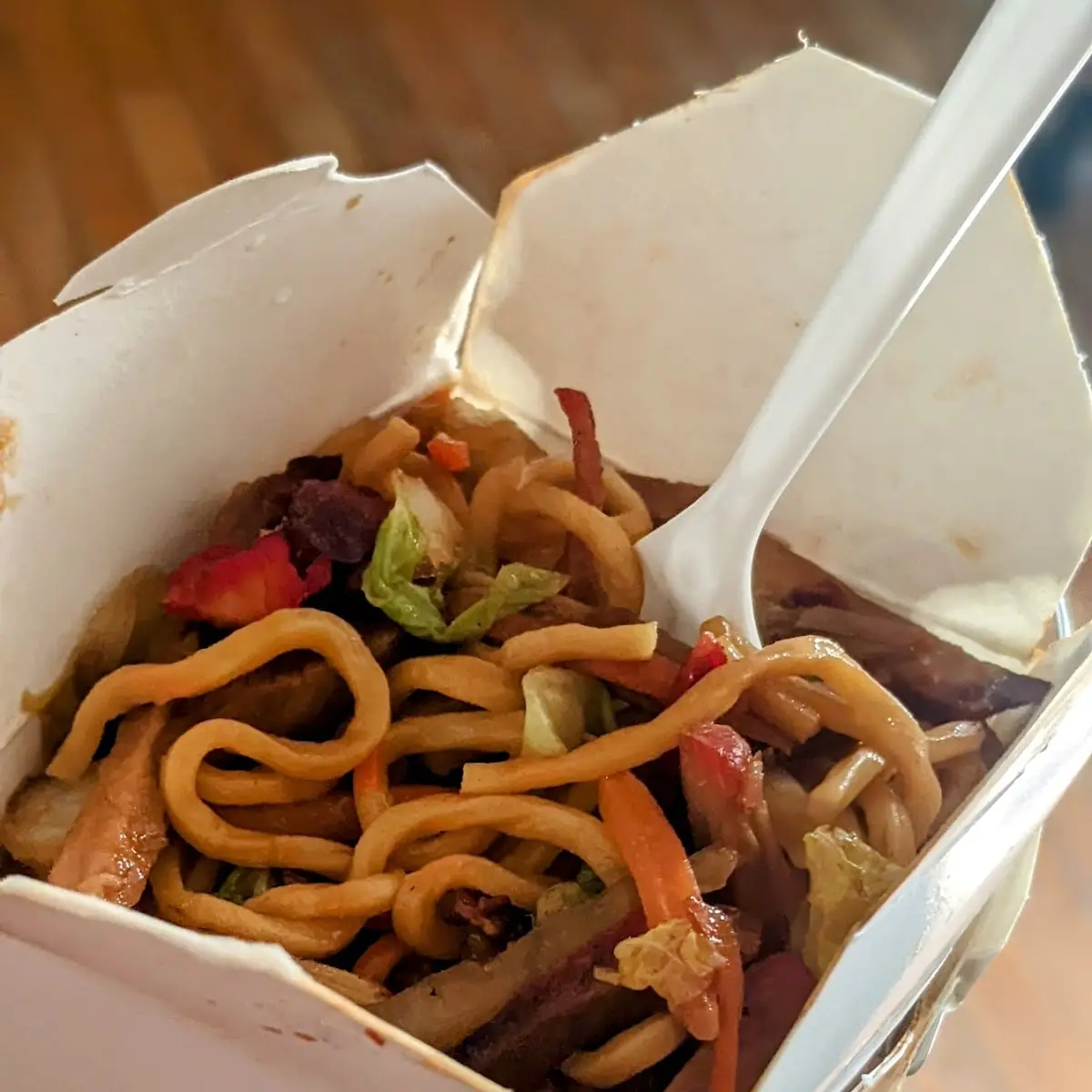 Roast Pork Lo Mein Small