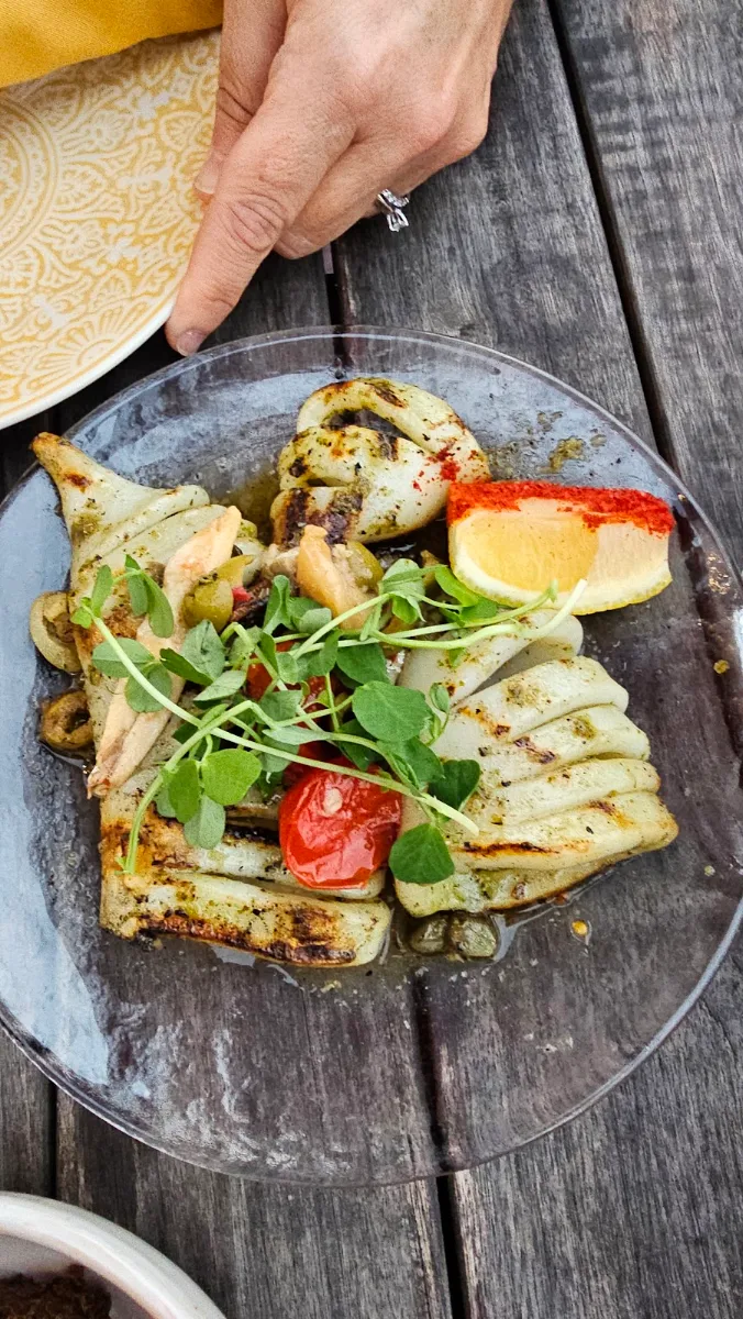 Grilled Calamari