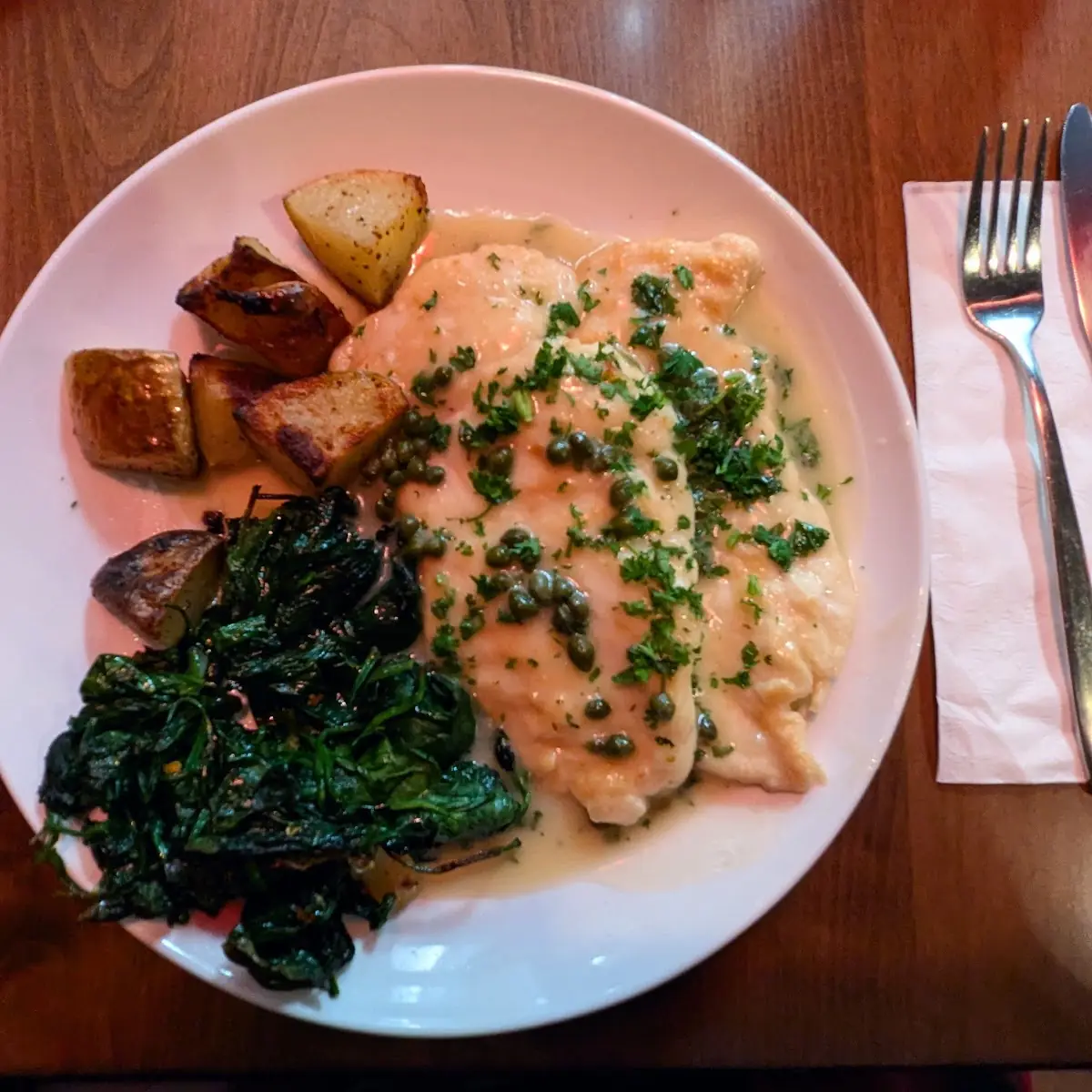 Wood Fired Salmon Picatta
