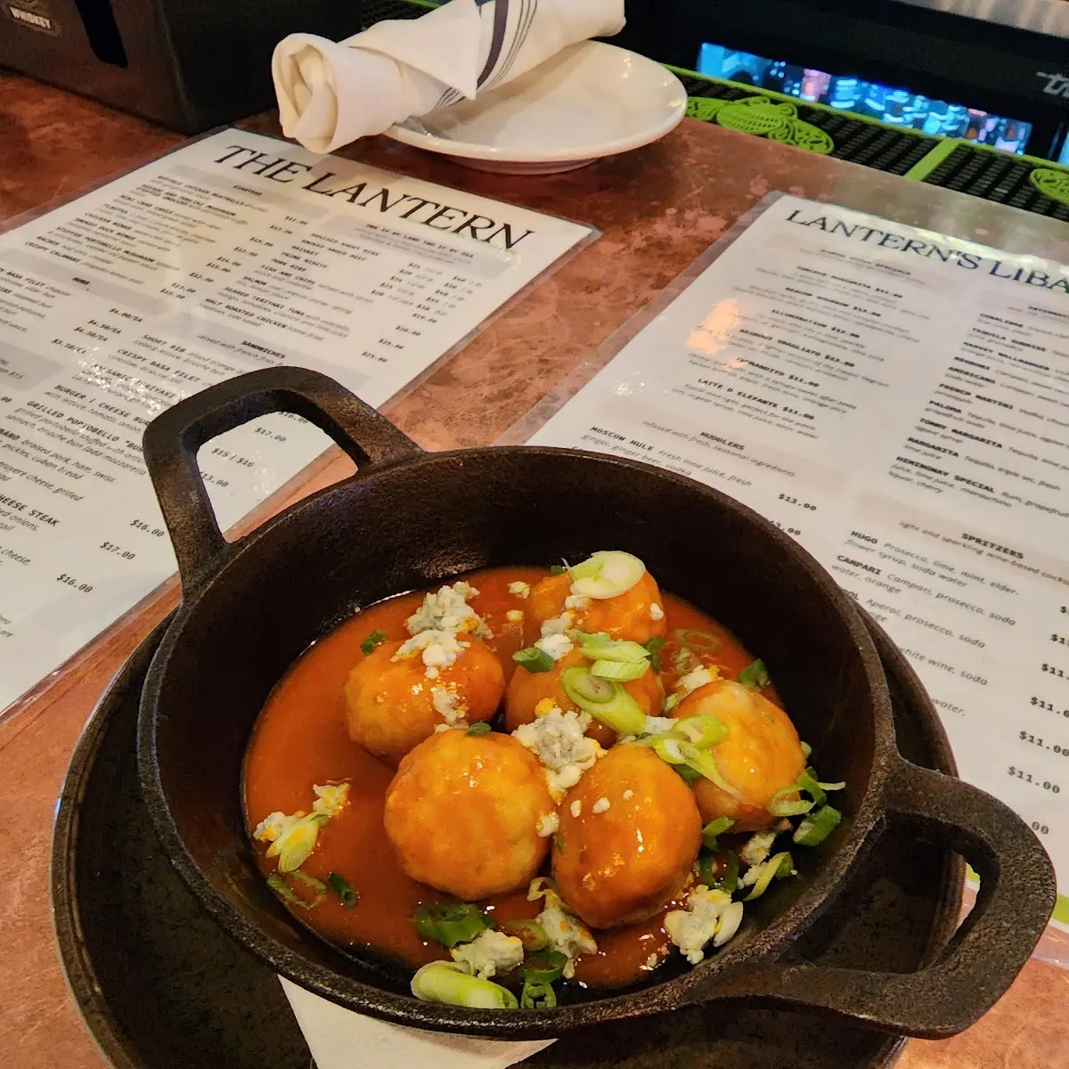 Buffalo Chicken Meatballs