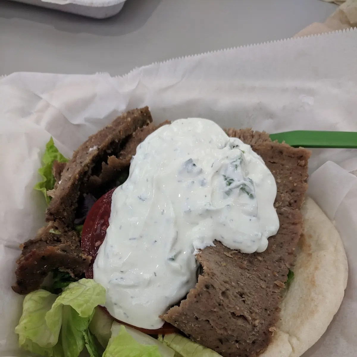 Lamb and Beef Gyro