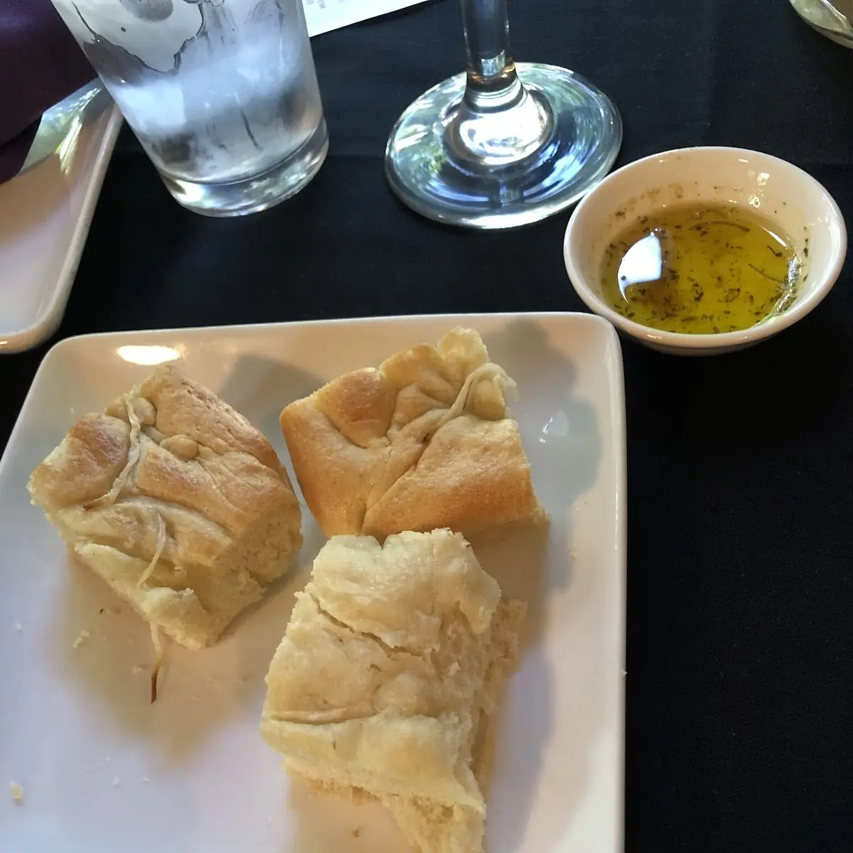 Onion Bread and Olive Oil Dip