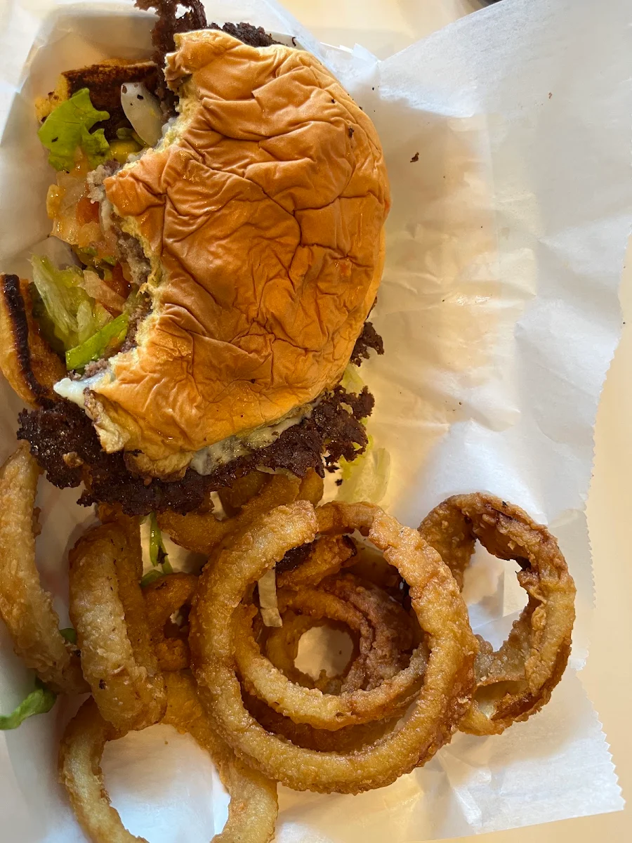 Cheeseburger S Onion Rings