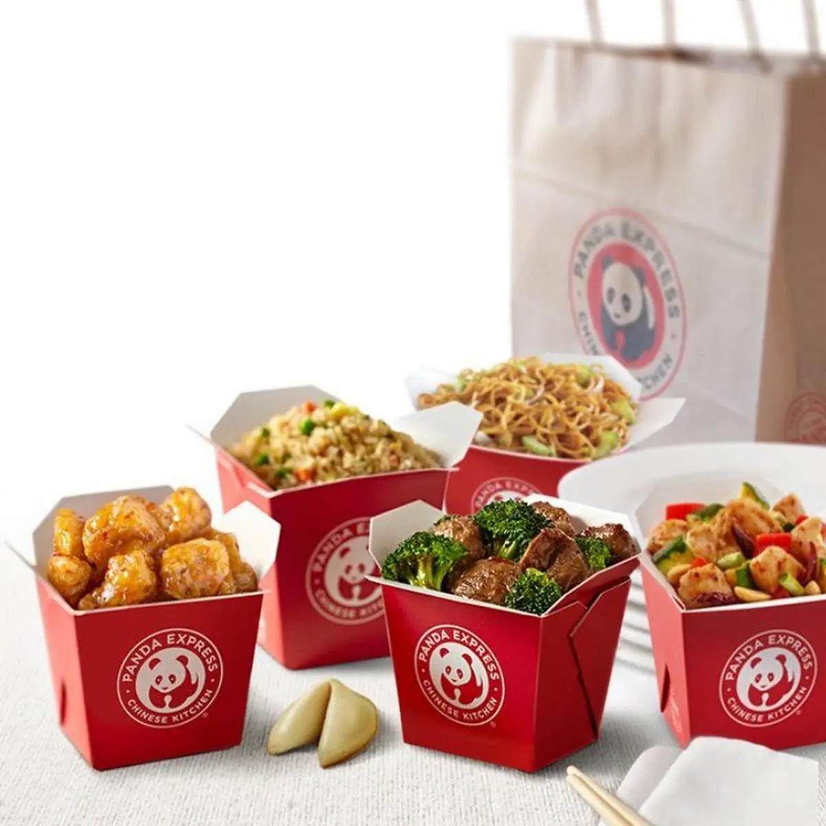 Orange Chicken Panda Cub Meal