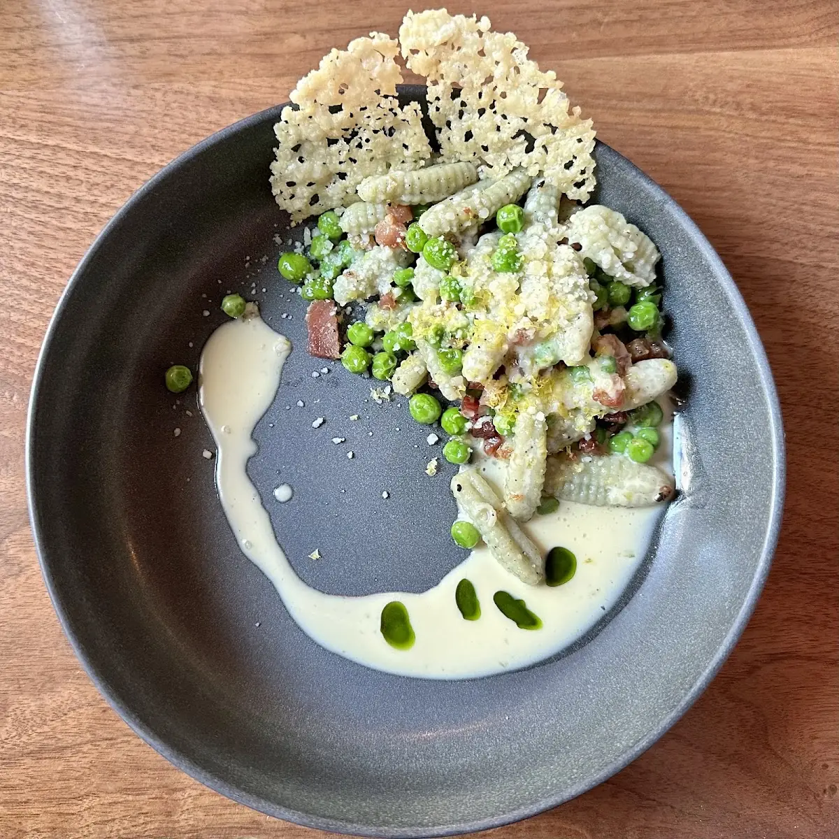 Stinging Nettle Cavatelli Carbonara
