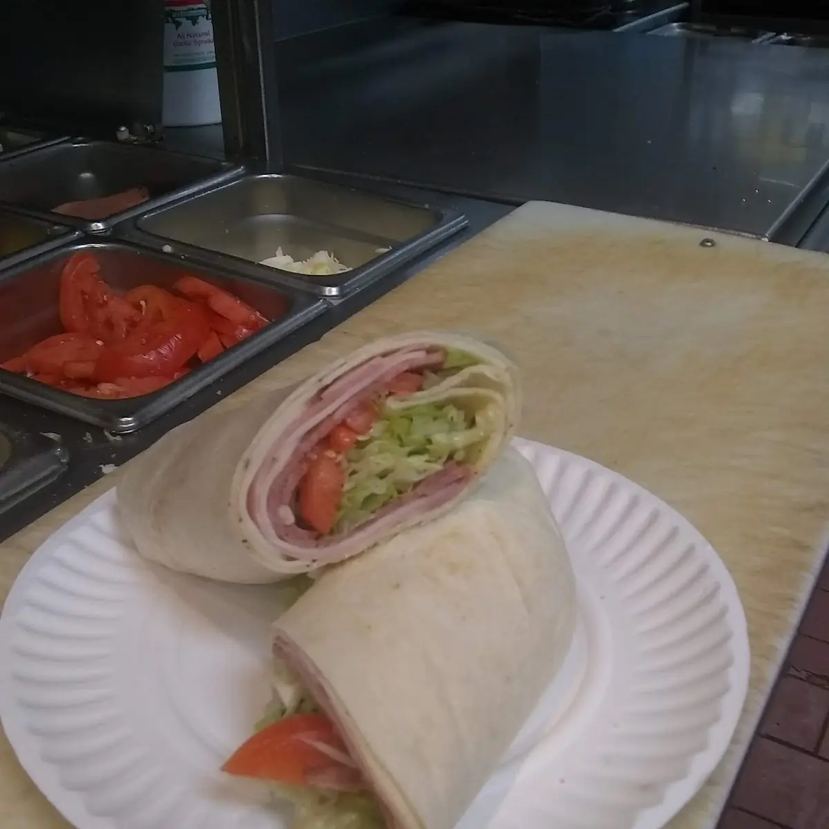 Italian White Wrap