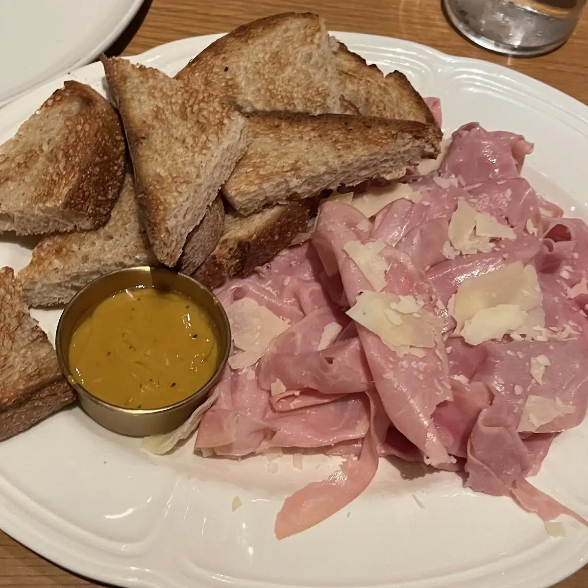 Country Ham and Cheese Plate