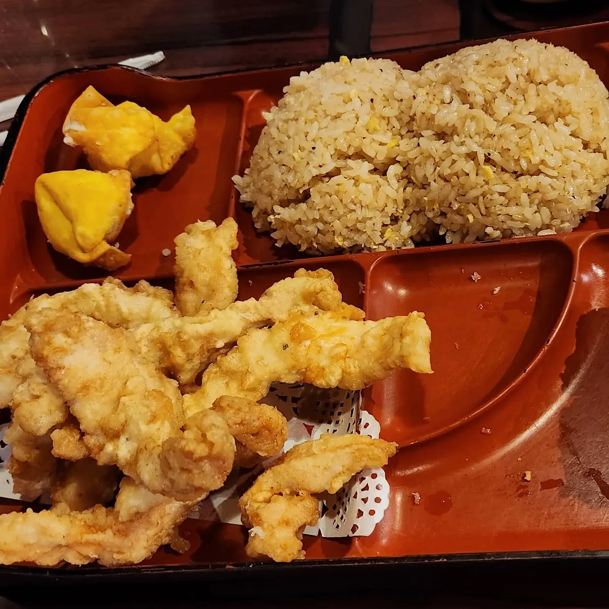 Chicken Tempura Bento Box