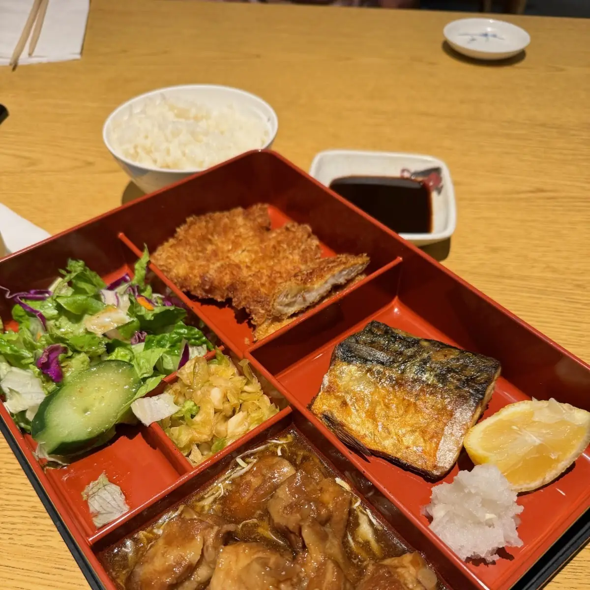Chicken Katsu and Pork