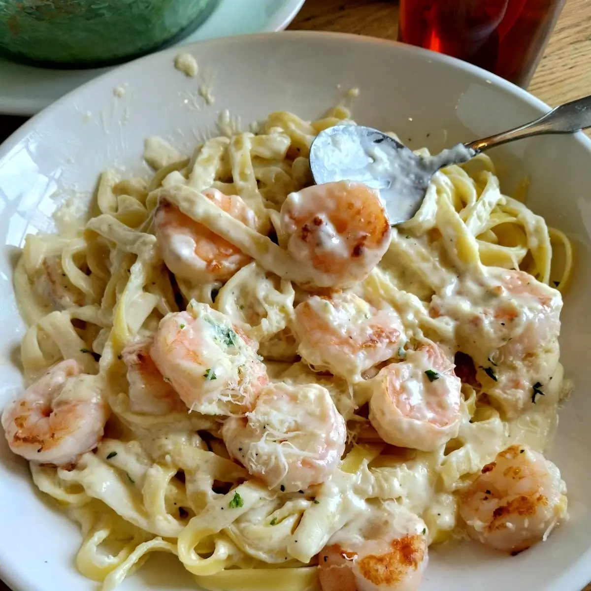 Shrimp Alfredo Pasta