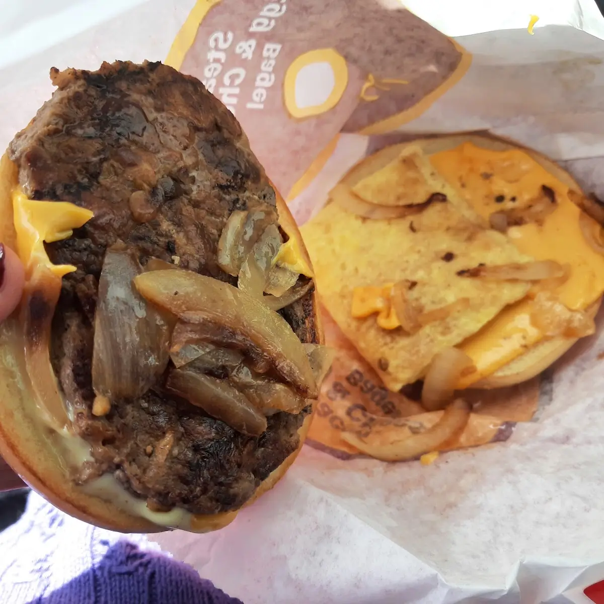 Steak Egg Cheese Bagel