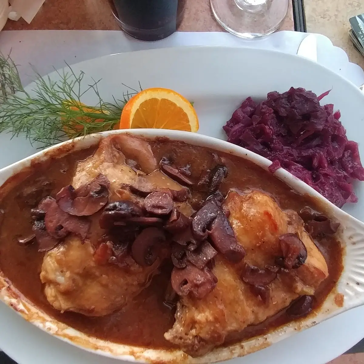 Rabbit Special with Red Cabbage