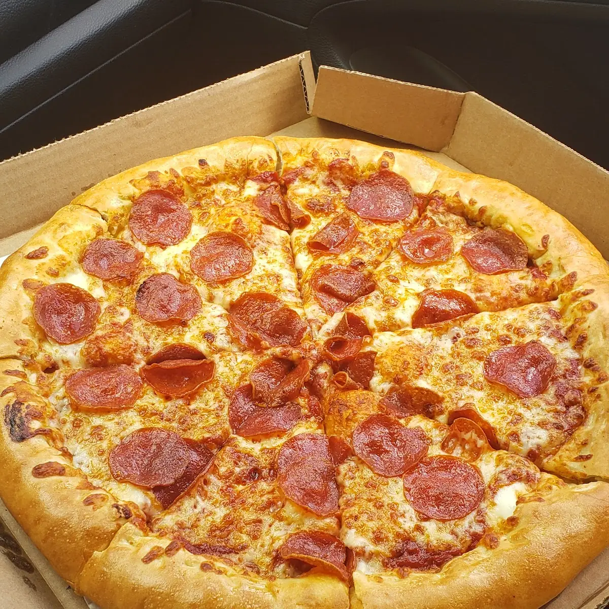 Pepperoni Stuffed Crust Pizza