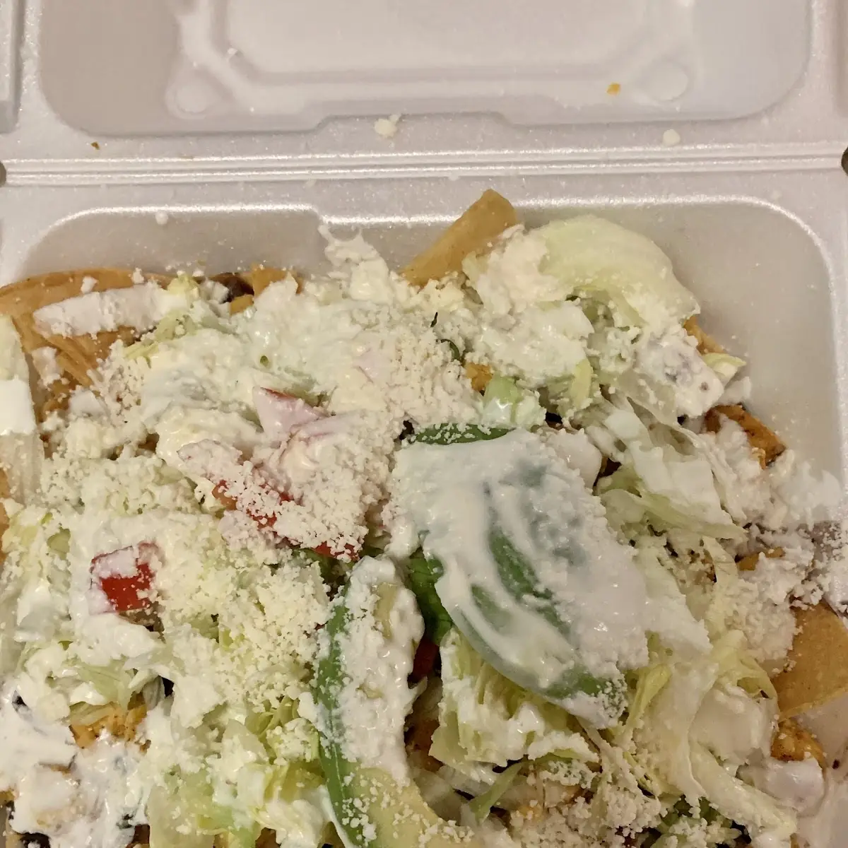 Loaded Chicken Nachos