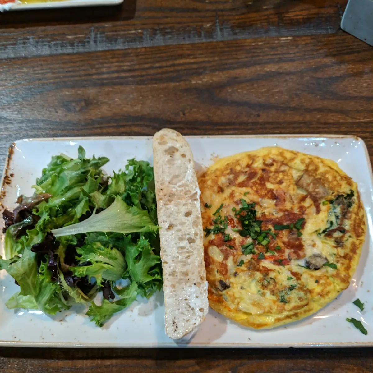 Truffled Wild Mushroom Frittata