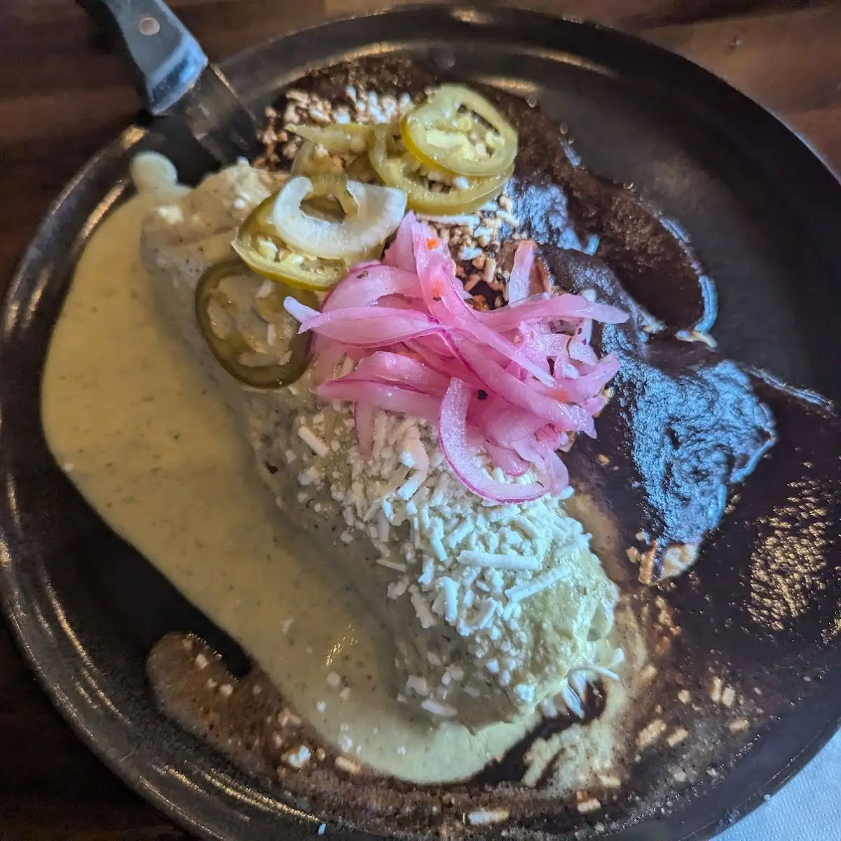 Chicken Enchiladas Oaxaca