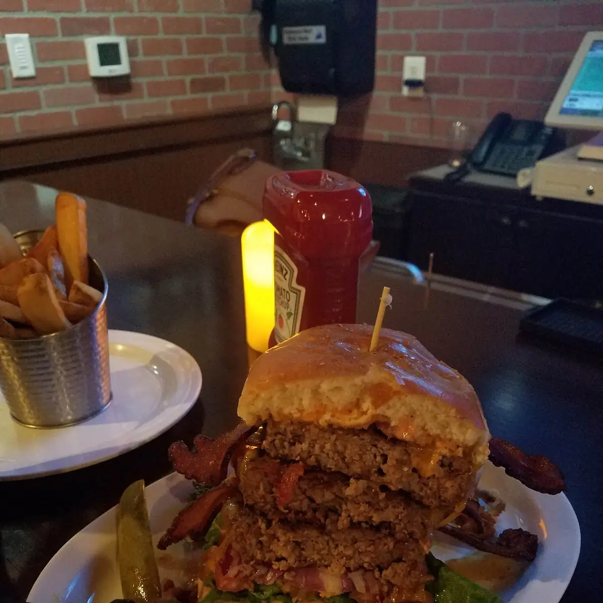 Triple Cheeseburger Deluxe