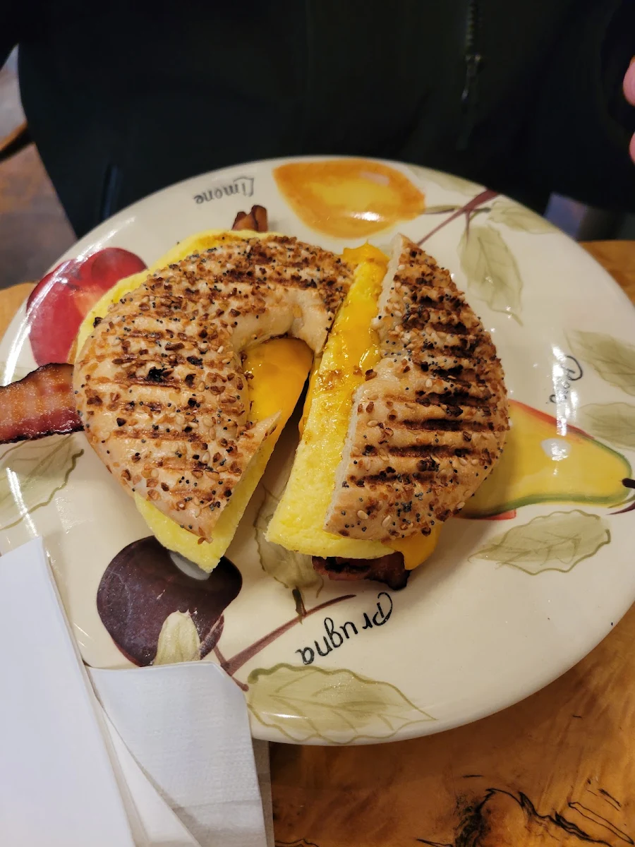 Bacon Egg Cheese Bagel