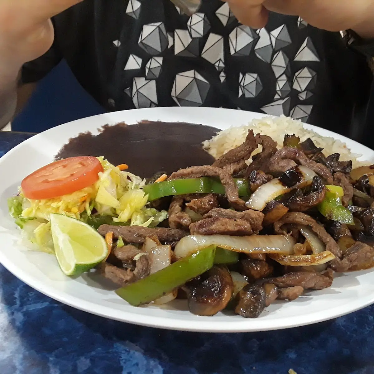 Beef Fajitas Platter