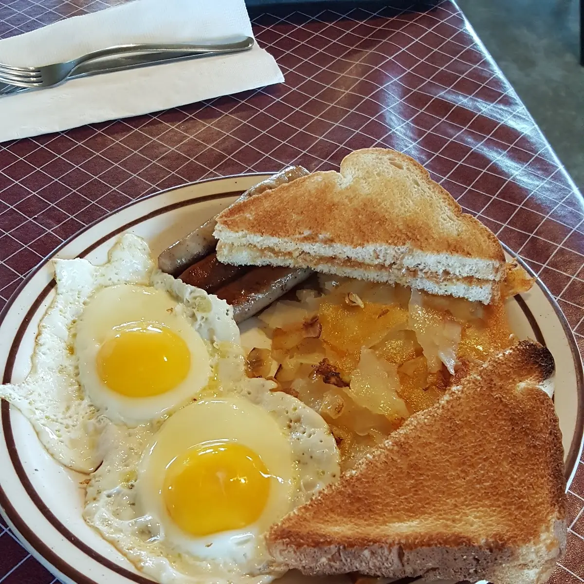 Breakfast w American Fries