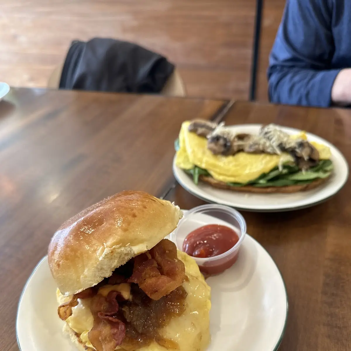 Bacon Egg Cheese Brioche