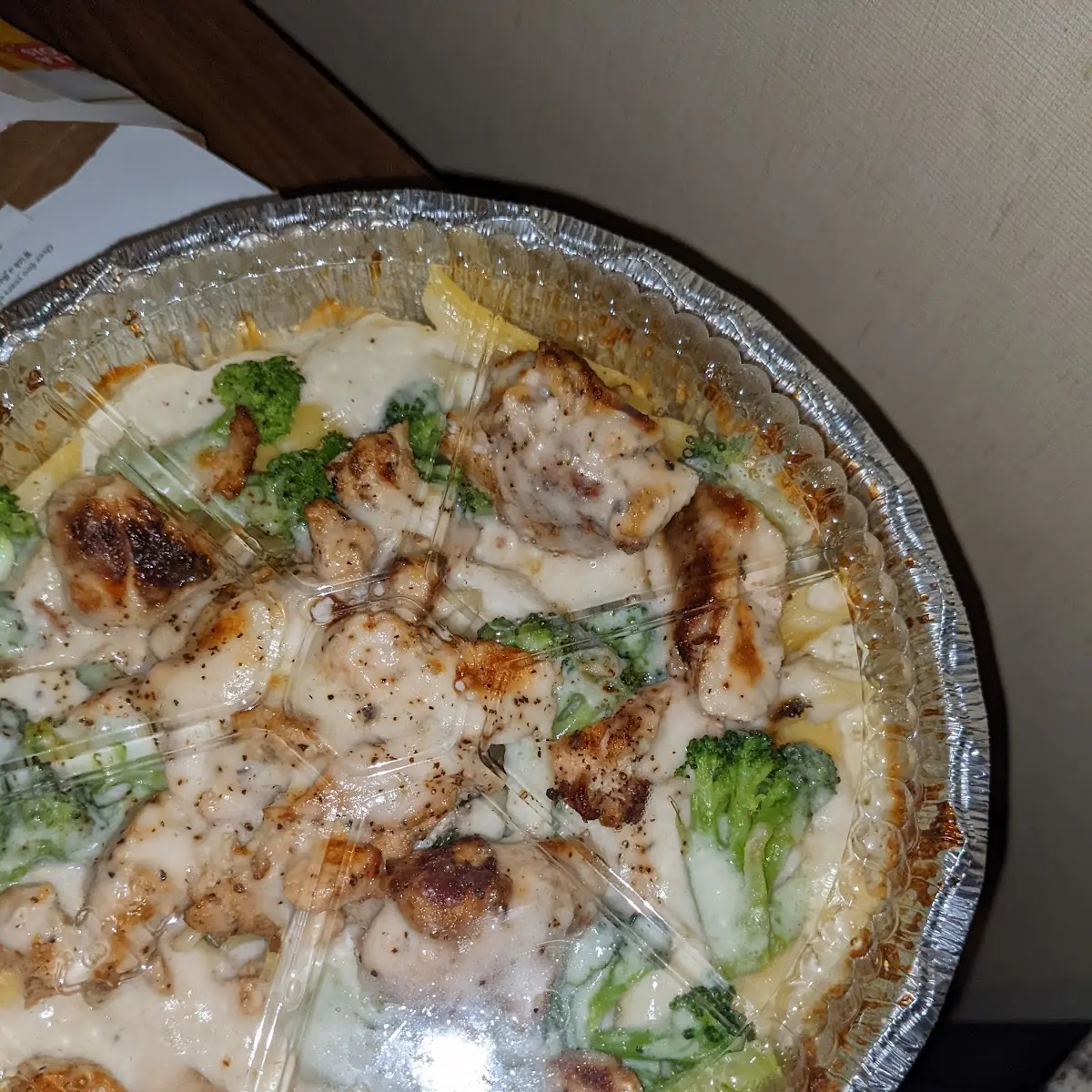 Fettuccine Alfredo with Broccoli