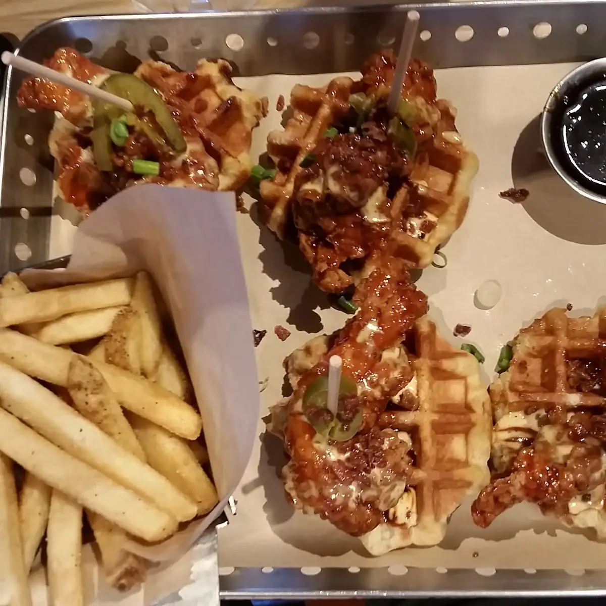 Chipotle Chicken and Waffles