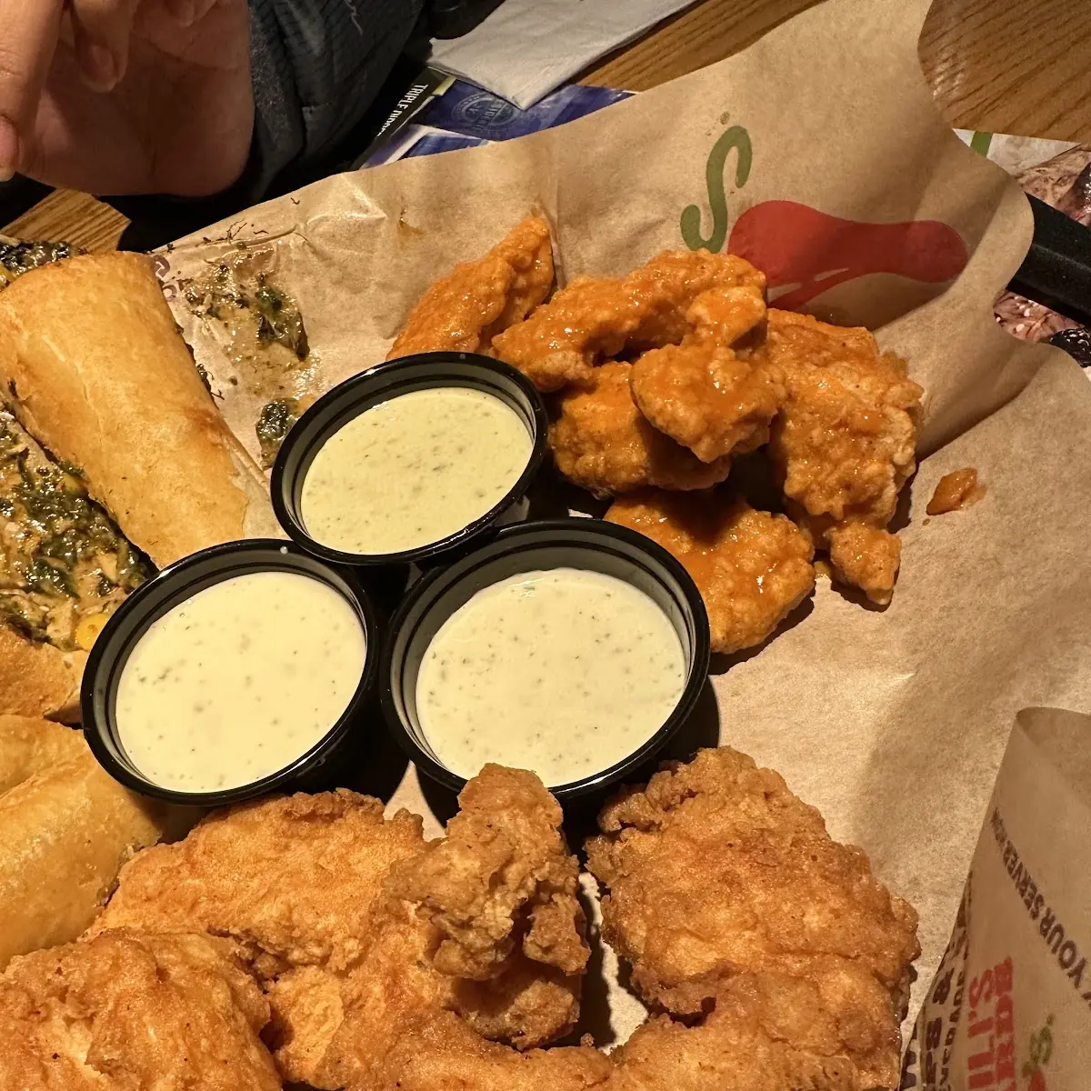 Eggrolls Boneless Chicken Wings