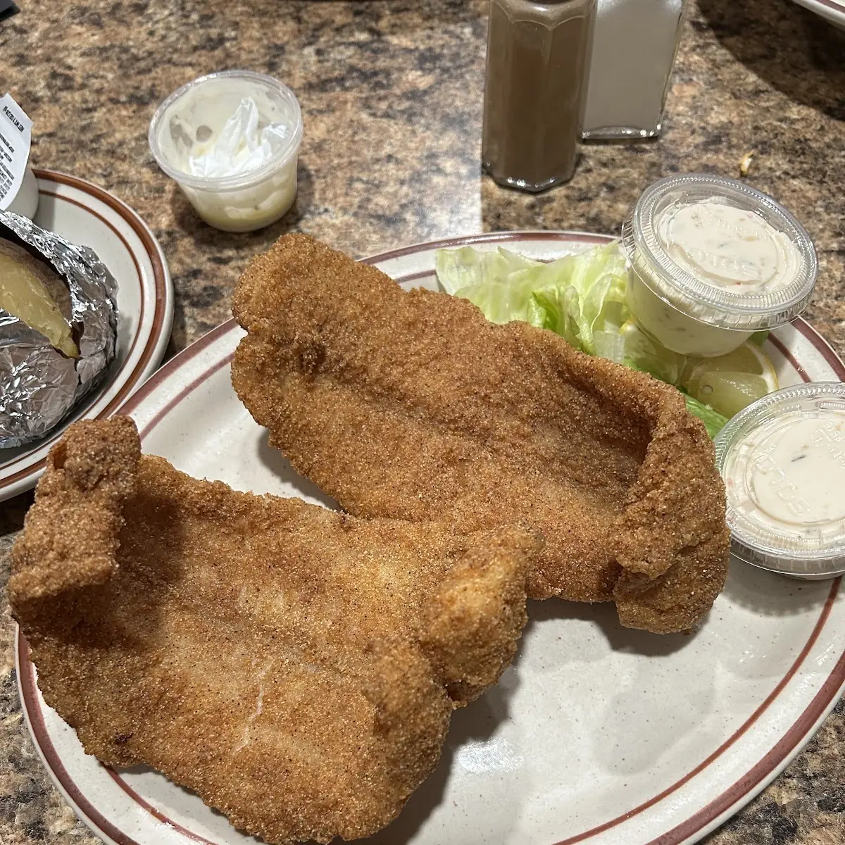 Fried Catfish Dinner with 2 Sides