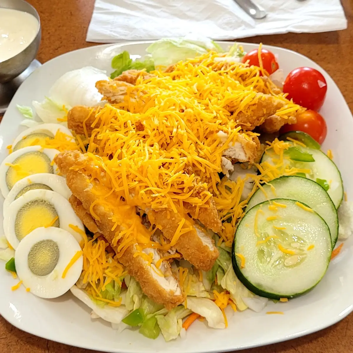 Fried Chicken Salad