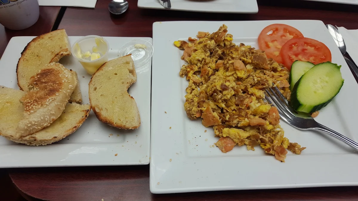 Smoked Salmon Scrambled Eggs