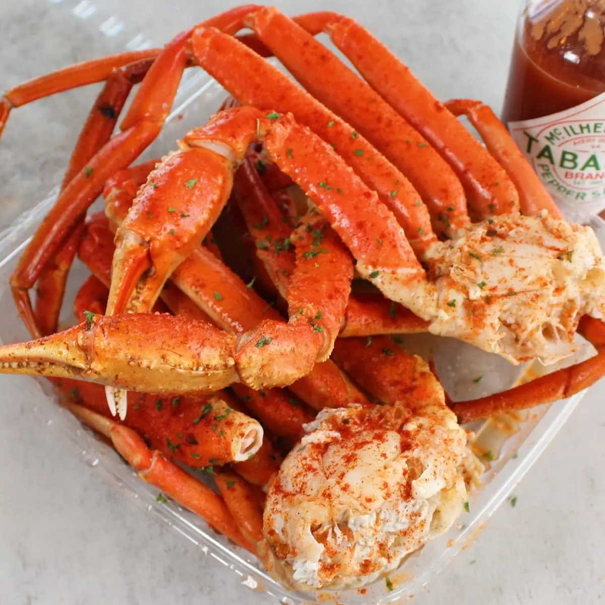 Boiled Snow Crab