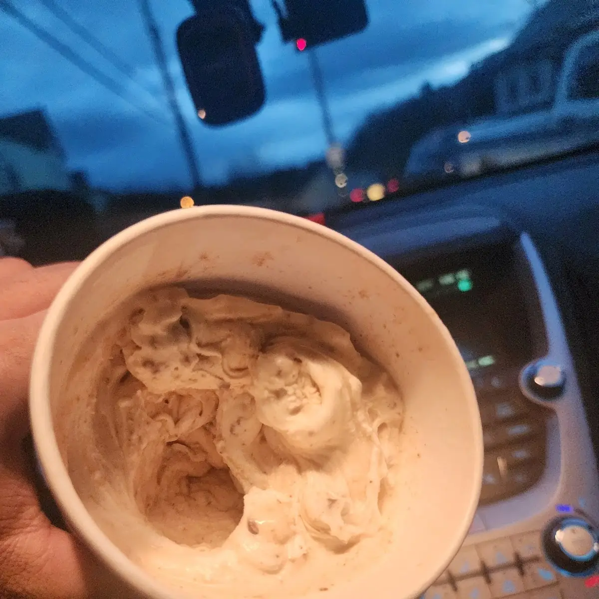 Reese's Peanut Butter Cup Blizzard Treat