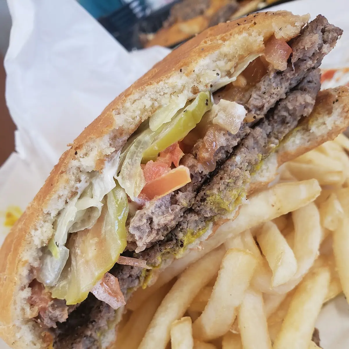 Triple Cheeseburger