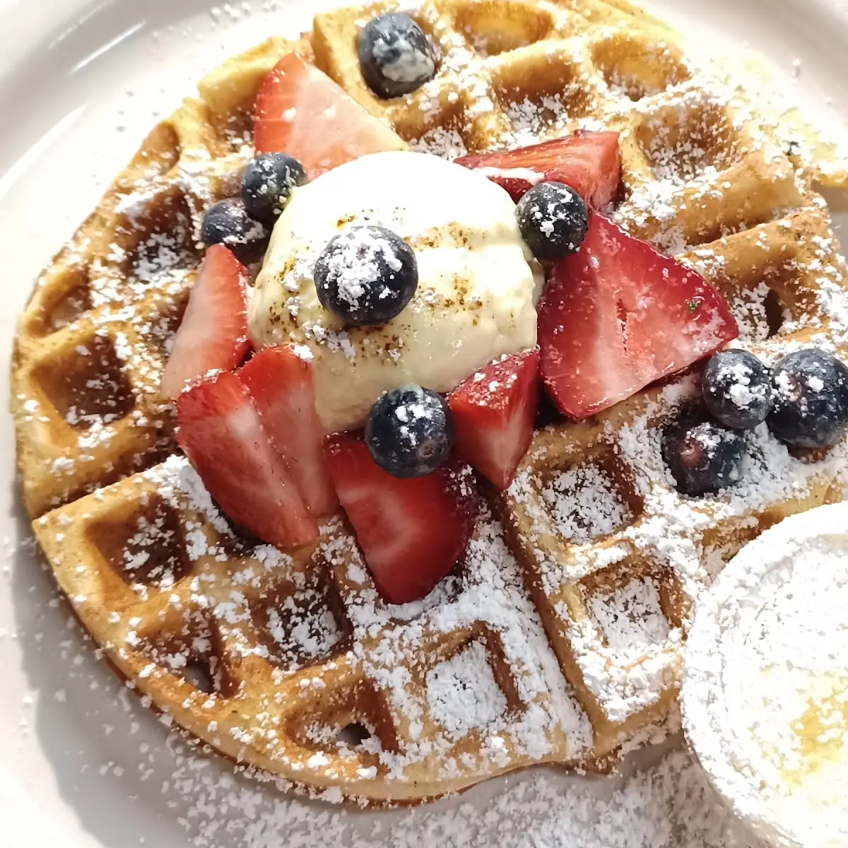 Creme Brulee Waffle