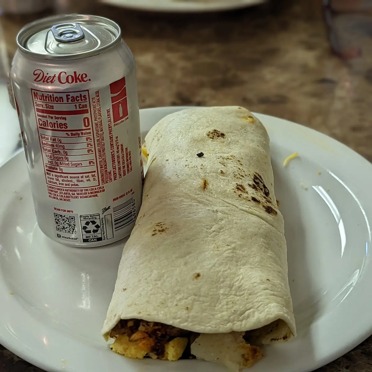 Breakfast Burrito Hand Held