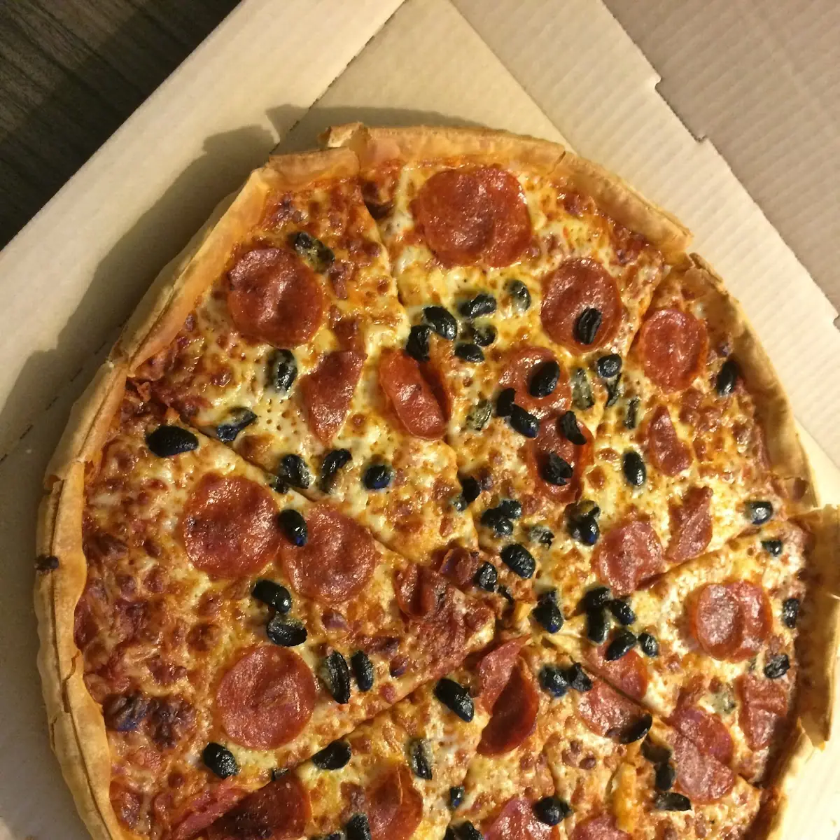 Supreme Pizza Thin Crust