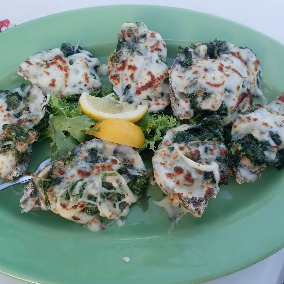 Oysters Rockefeller