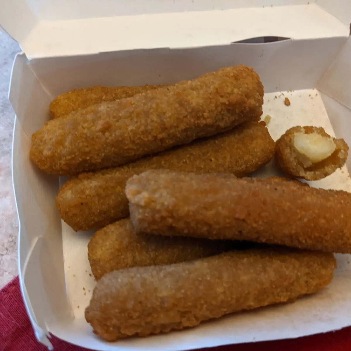 Fried Mozzarella Sticks