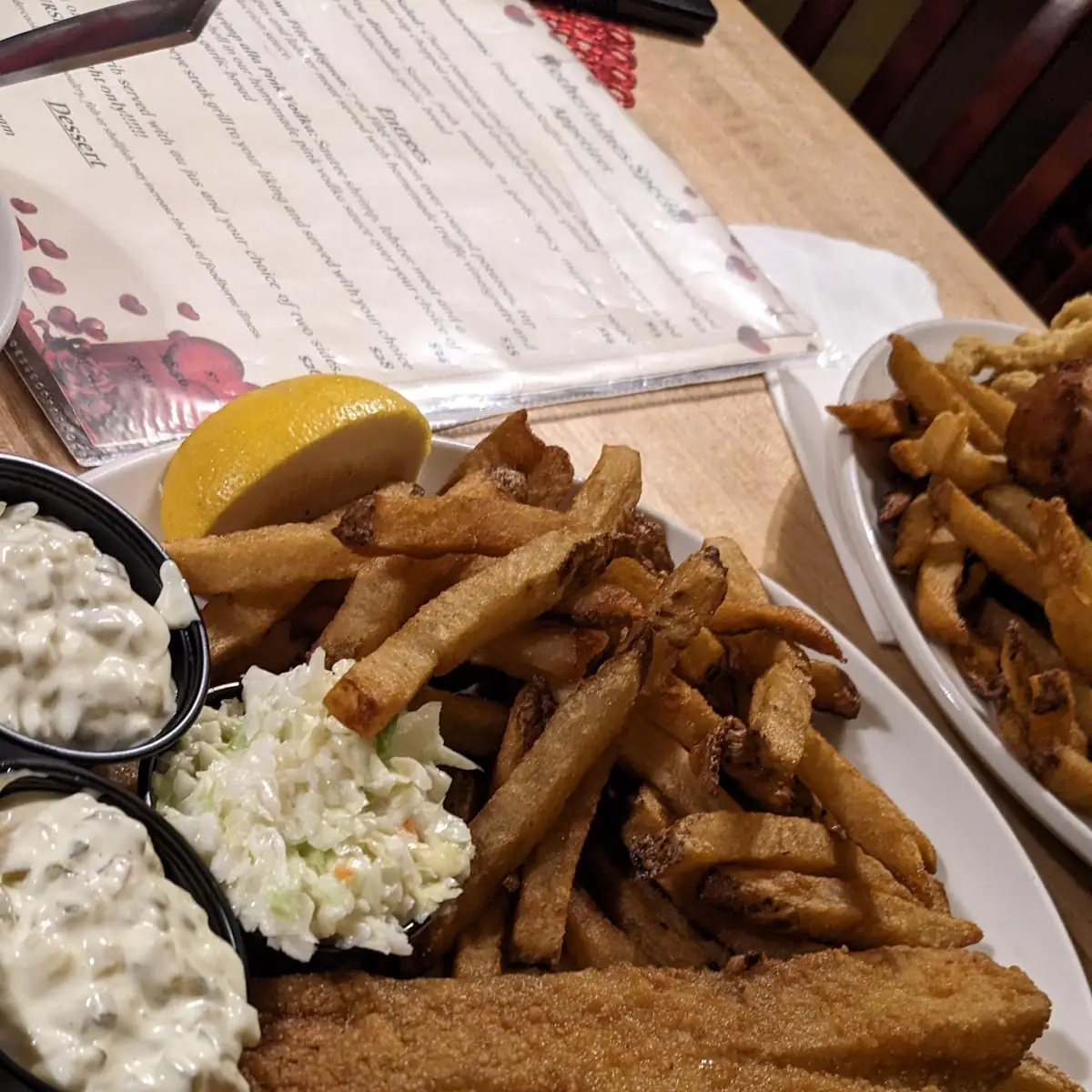 Fish & Chips with Tartar Sauce