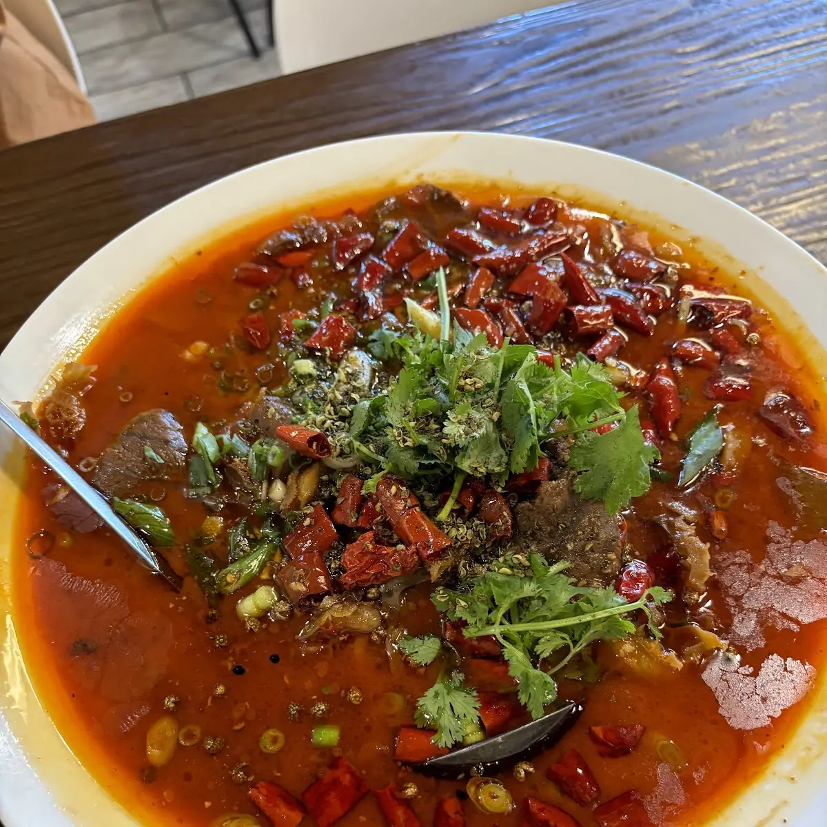 Boiled Beef in Chili Oil