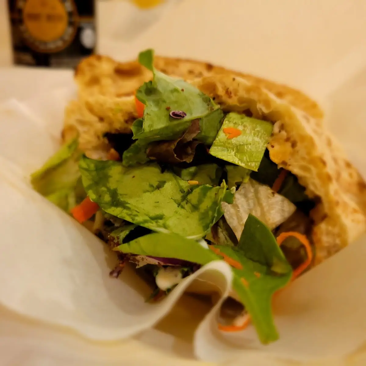 Falafel Pocket with Hummus